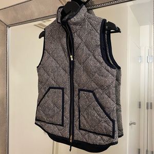 J. Crew Herringbone Vest